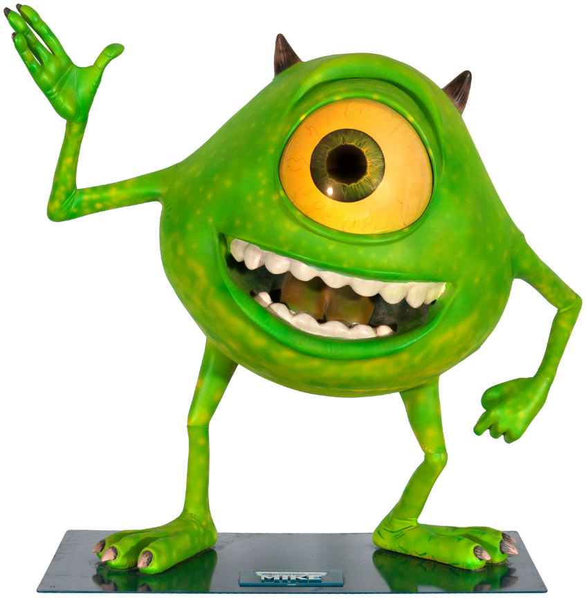 Hake's - MONSTERS, INC. MIKE WAZOWSKI CHARACTER LARGE DISPLAY.