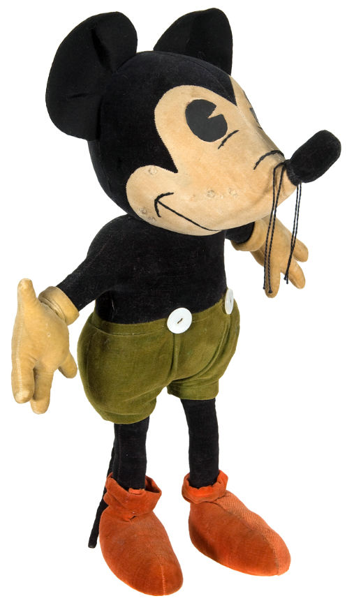 charlotte clark mickey mouse doll