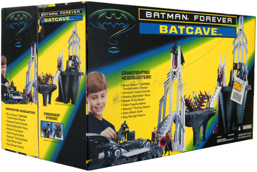 download batman forever batcave playset