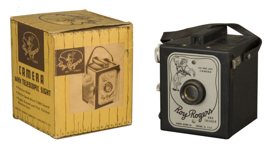 Hake's - “ROY ROGERS AND TRIGGER” BOXED CAMERA BY HERBERT GEORGE CO.